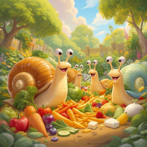 Чем кормить больших улиток чтобы они были здоровы и счастливы