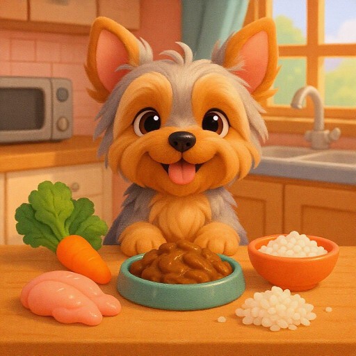 Чем кормить йорка в домашних условиях