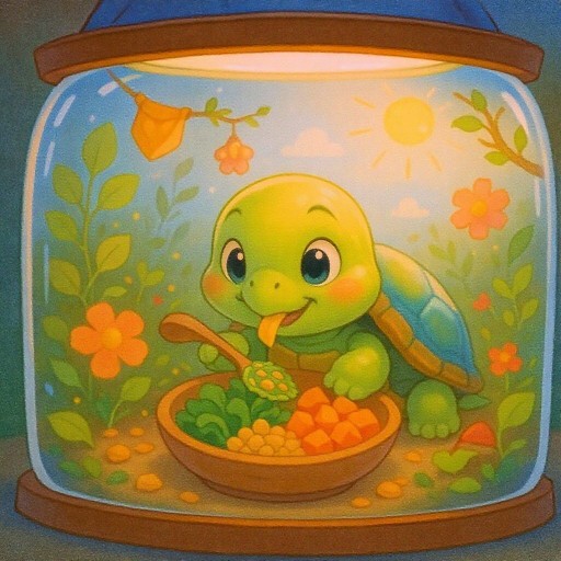 Чем кормить маленькую черепашку чтобы она росла здоровой и счастливой