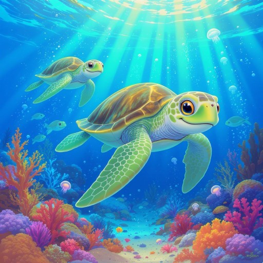 Чем кормить морских черепах чтобы они были здоровы и счастливы