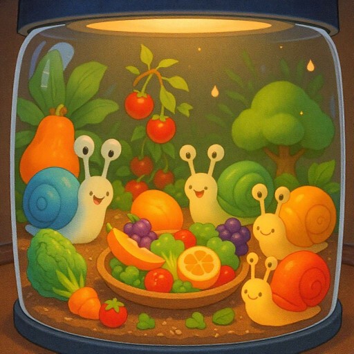 Чем кормить улиток в домашних условиях чтобы они были счастливы и здоровы