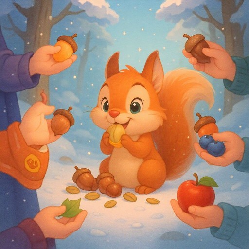 Чем можно кормить белку чтобы не навредить и помочь пережить зиму