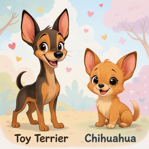 Чем той терьер отличается от чихуахуа