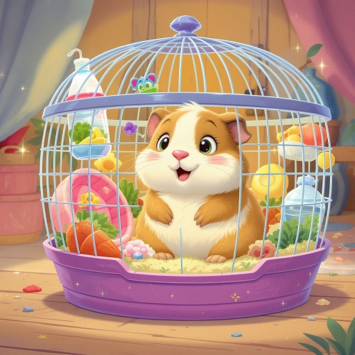 Что должно быть в клетке у морской свинки чтобы она была счастлива и здорова