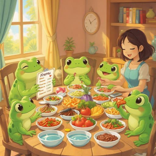 Что едят домашние лягушки и как правильно их кормить