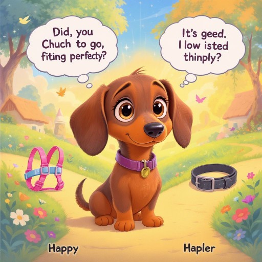 Что лучше для таксы шлейка или ошейник