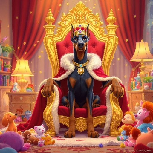 Что нужно для добермана чтобы он стал настоящим королём вашего дома