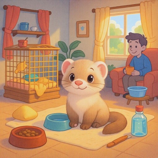 Что нужно для домашнего хорька