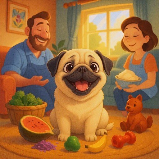 Что нужно для мопса чтобы он был счастлив и здоров