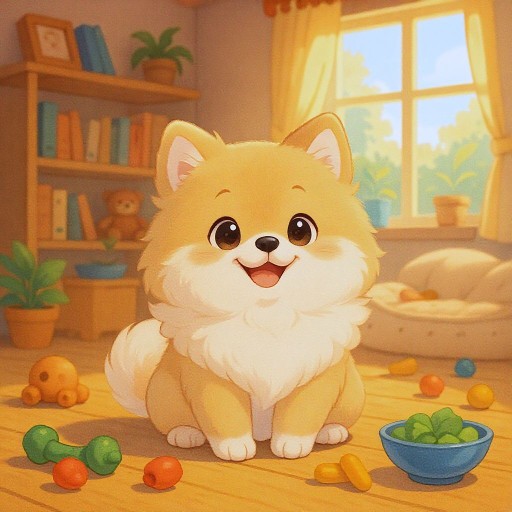 Что нужно для померанского шпица чтобы он был счастлив и здоров