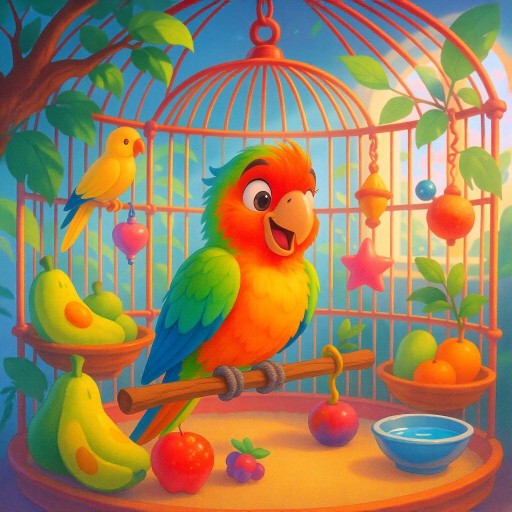 Что нужно для попугая чтобы он был счастлив и здоров