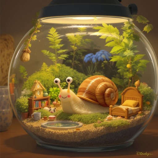 Что нужно для улитки ахатины чтобы она чувствовала себя как дома