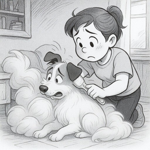 Джек Рассел линяет что делать