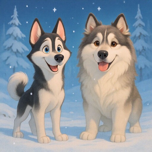 Хаски и маламут в чем разница