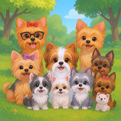 Йоркширский терьер какие бывают