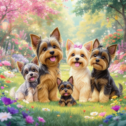 Йоркширский терьер окрасы какие бывают