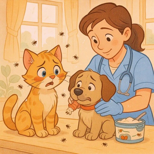 Как лечить блошиный дерматит у домашних животных