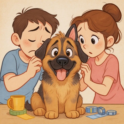 Как поставить уши овчарке и не сойти с ума