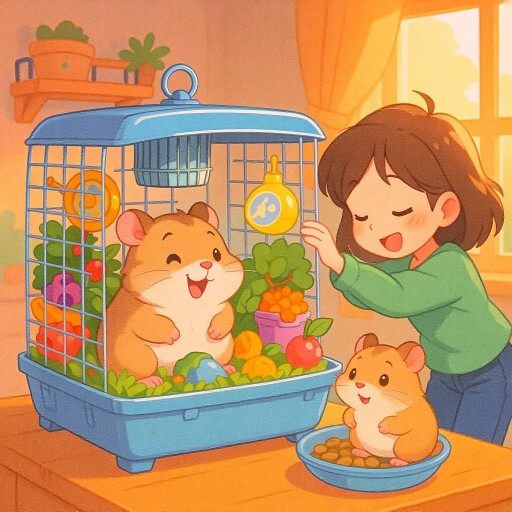 Как правильно ухаживать за хомяком чтобы он был здоров и счастлив