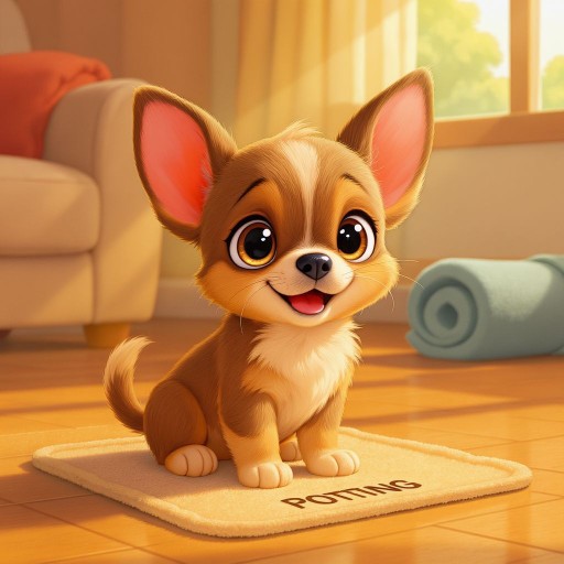 Как приучить чихуахуа ходить в туалет в одно место и забыть про ковры