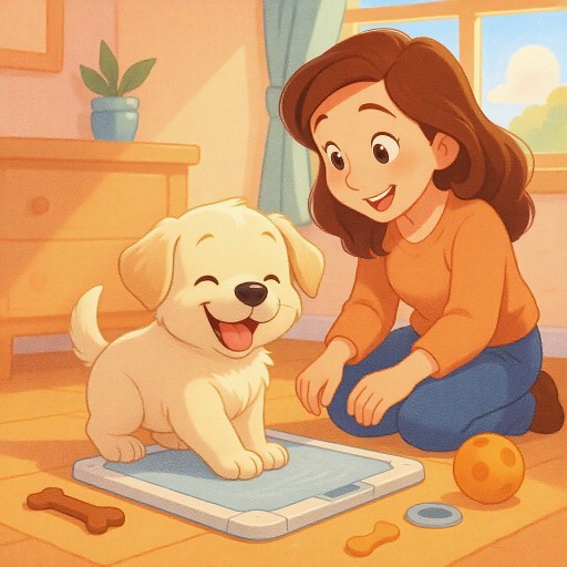 Как приучить лабрадора к пеленке и сделать этот процесс лёгким и приятным