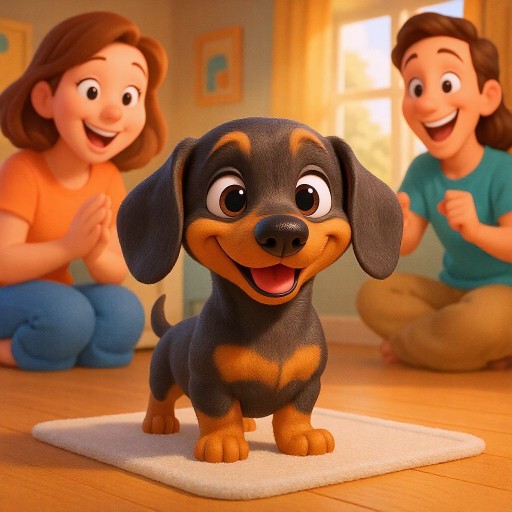 Как приучить таксу к пеленке и сделать процесс легким и приятным