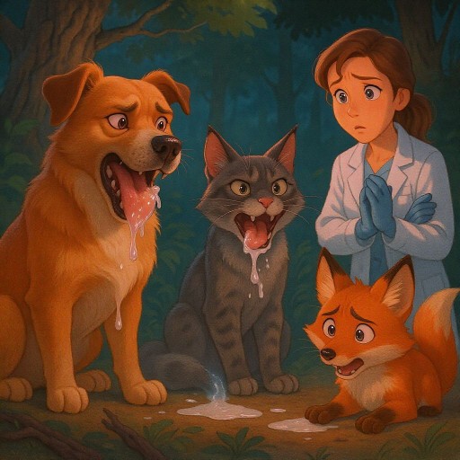 Как проявляется бешенство у животных