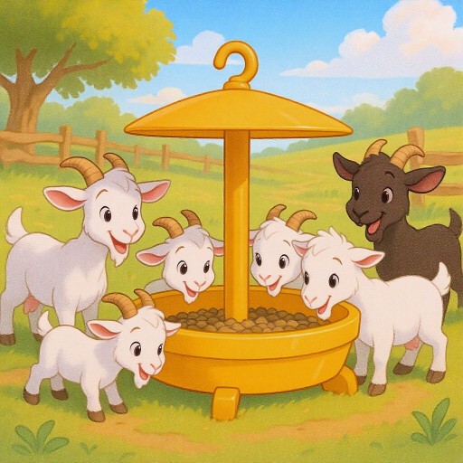 Как сделать кормушку козам чтобы и удобно, и практично