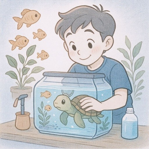 Как ухаживать за черепахой в аквариуме и не сойти с ума