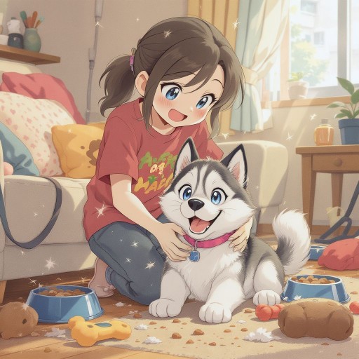 Как ухаживать за хаски и не сойти с ума