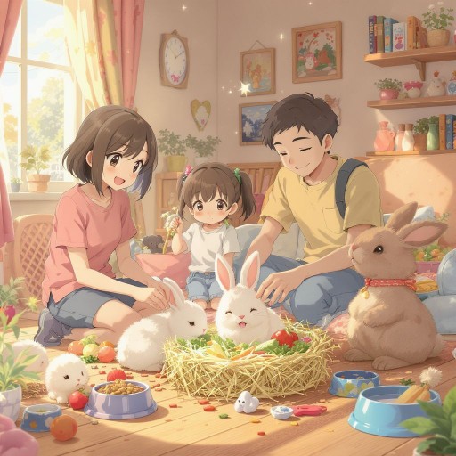 Как ухаживать за кроликами в домашних условиях и чем кормить