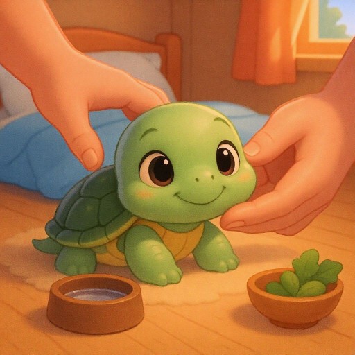 Как ухаживать за маленькой черепахой в домашних условиях