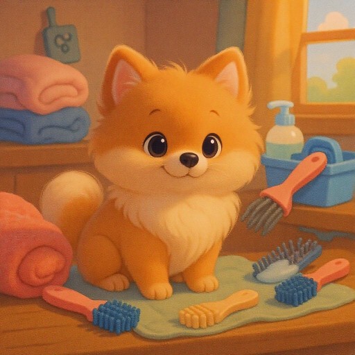 Как ухаживать за шпицем в домашних условиях