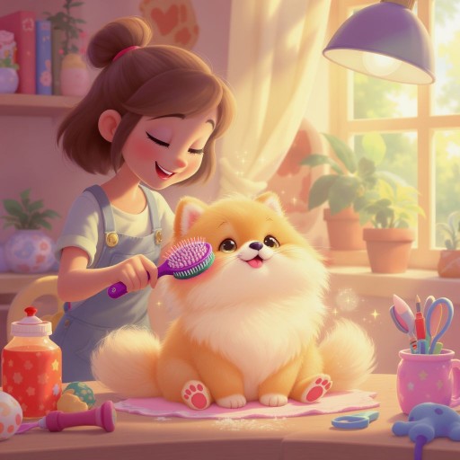 Как вычесать шпица в домашних условиях и сохранить его шерсть как у пушистого медвежонка