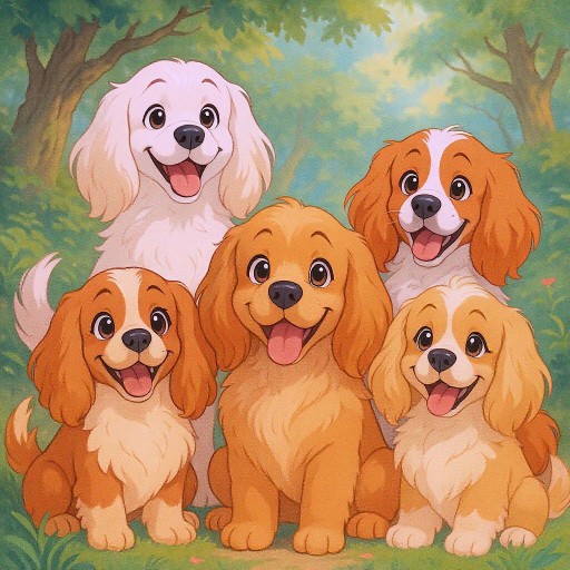 Какие бывают кокер спаниели и чем они отличаются