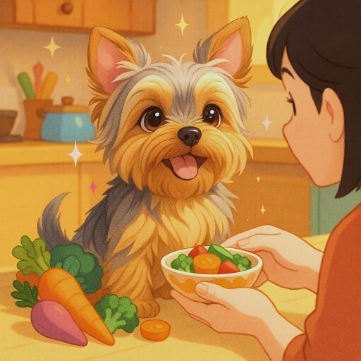 Какие овощи можно давать йорку чтобы кормление было вкусным и полезным