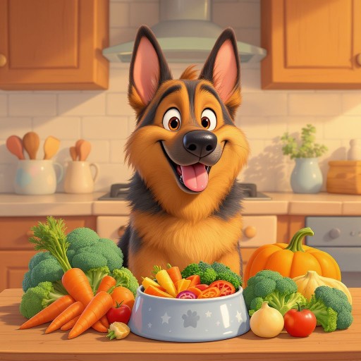 Какие овощи можно немецкой овчарке и как правильно составить рацион