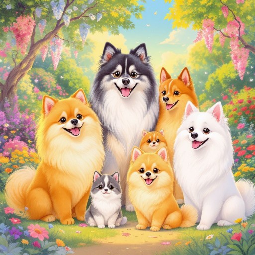 Какие породы шпицев бывают и чем они отличаются