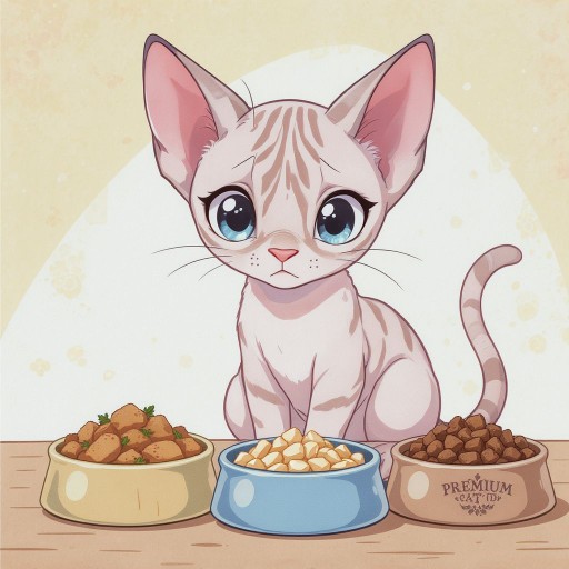 Какой корм подходит сфинксам