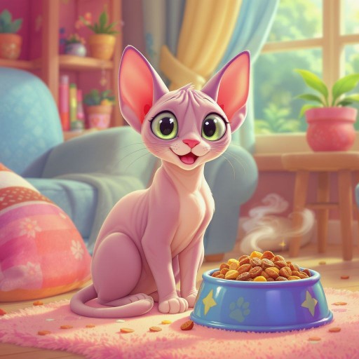 Корм для сфинксов какой выбрать чтобы питомец был здоров и счастлив