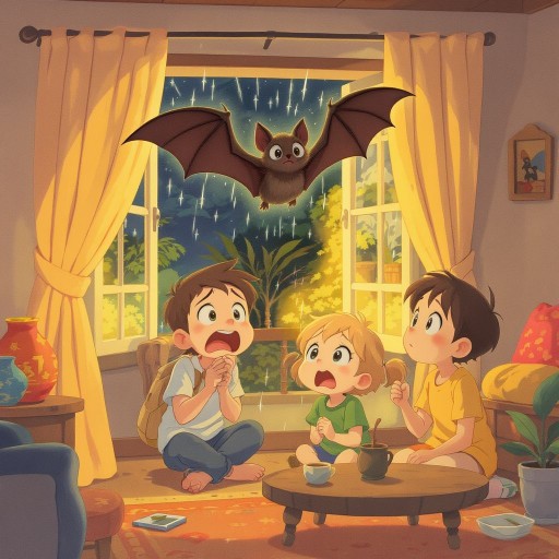 Летучая мышь в квартире что делать