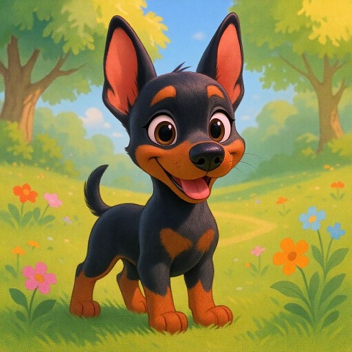 Минидоберманчик что за порода