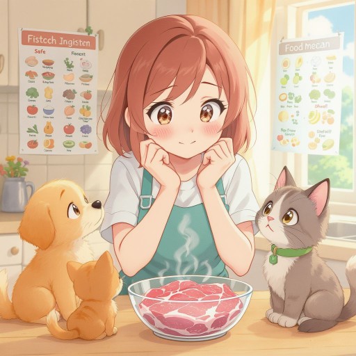 Можно ли кормить сырым мясом