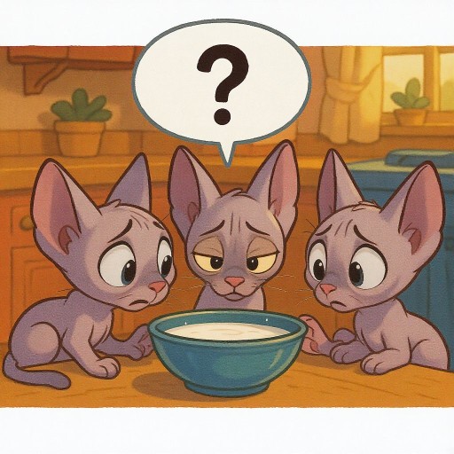 Можно ли молоко сфинксам