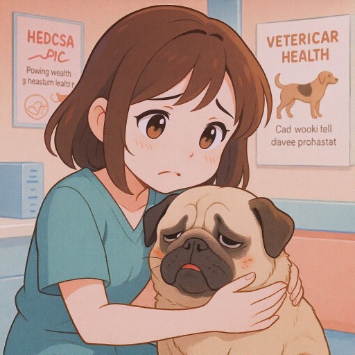 Почему мопс тяжело дышит и что с этим делать