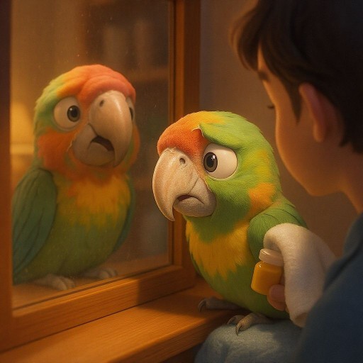 Почему у попугая слоится клюв и что с этим делать