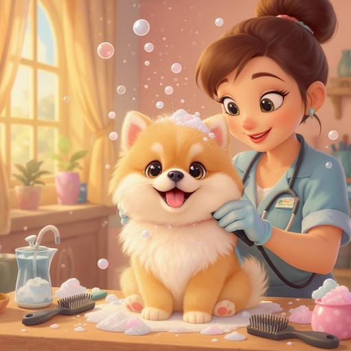 С какого возраста стричь шпица и как правильно ухаживать за его шерстью