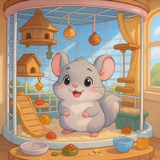 Шиншилла какая клетка нужна чтобы зверёк был счастлив и здоров