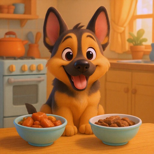 Сколько раз в день нужно кормить немецкую овчарку