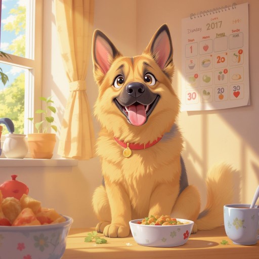 Сколько раз в день нужно кормить овчарку